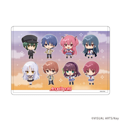 『Angel Beats!』キャラクリアケース01/整列デザイン(ミニキャライラスト)